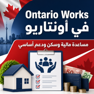 Ontario Works في أونتاريو مساعدة مالية وغذاء وسكن طرق التقديم