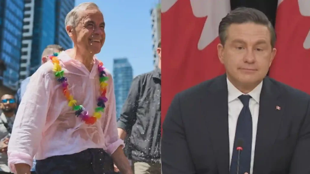 Carney يشارك في Toronto Pride وPoilievre يغيب عن الاحتفالات