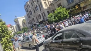 انفجار مقهى قرب القصر العدلي في دمشق يخلّف قتلى وجرحى