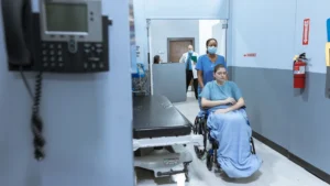 الرعاية الصحية في المستشفى