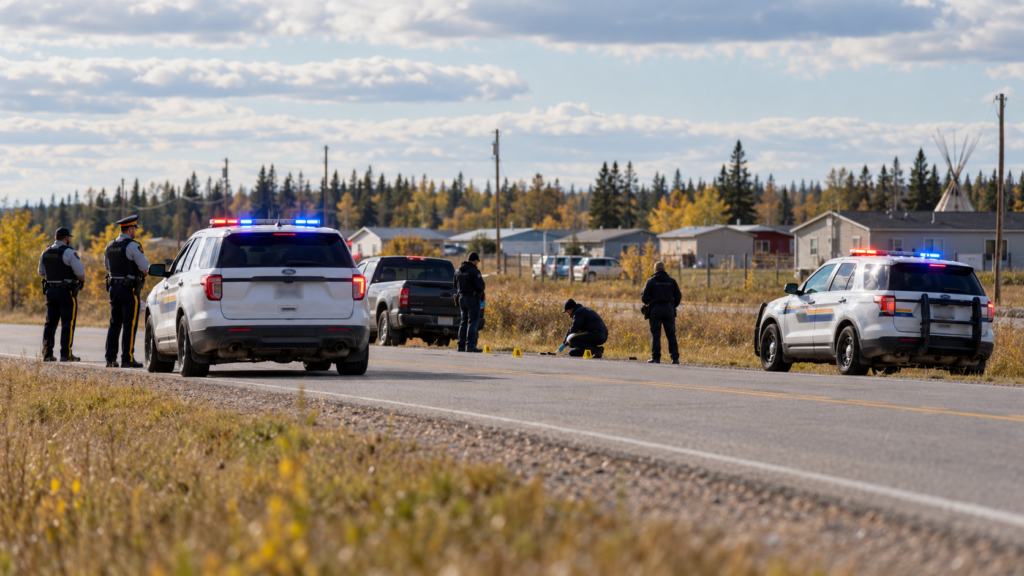 تحقيق SIRT في إصابة خطيرة أثناء توقيف لشرطة RCMP في أرضية Mosquito Grizzly